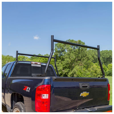 Truck Rack Aluminum Adjustable Pickup Bed Utility Rack for Cargo (Open Box)