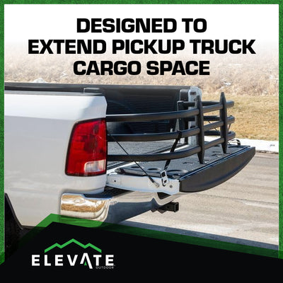 Elevate Outdoor Truck Bed Extender, Aluminum Adjustable Tailgate Extension Rack - VMInnovations