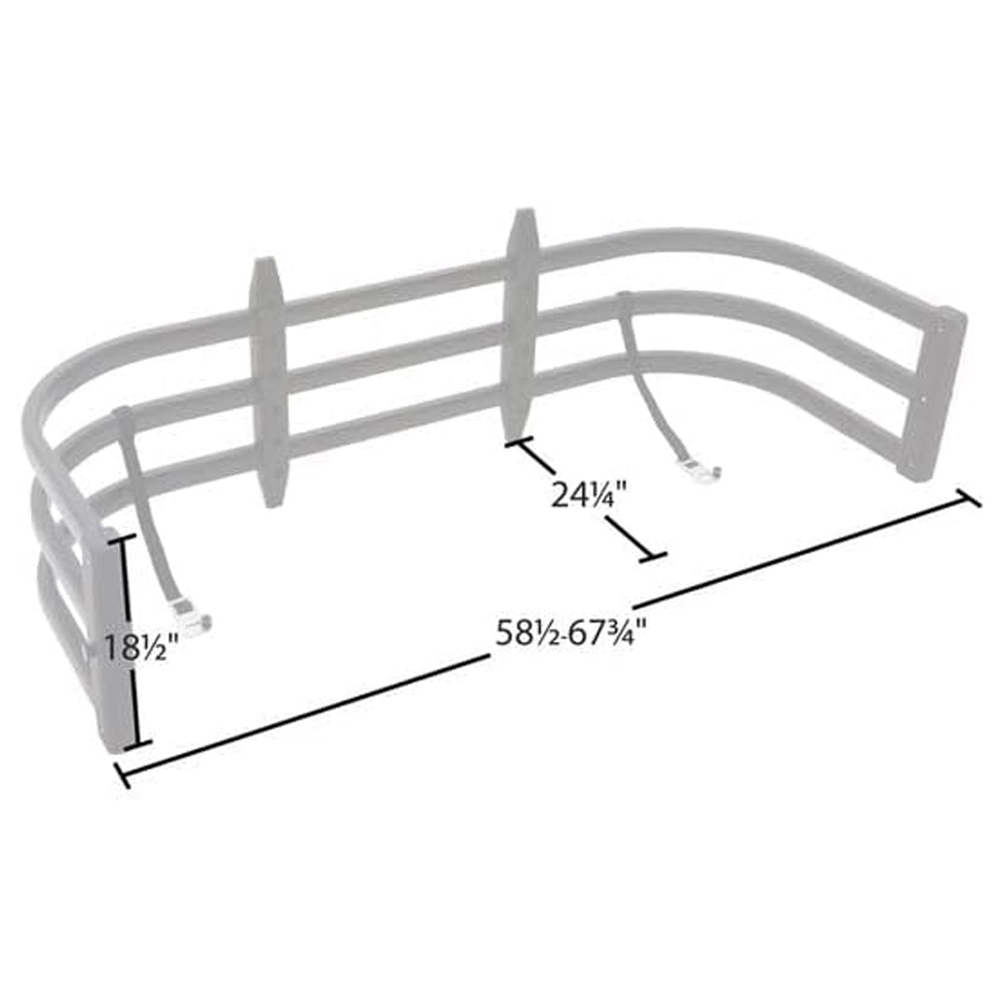 Elevate Outdoor Truck Bed Extender, Aluminum Adjustable Tailgate Ext (Open Box) - VMInnovations
