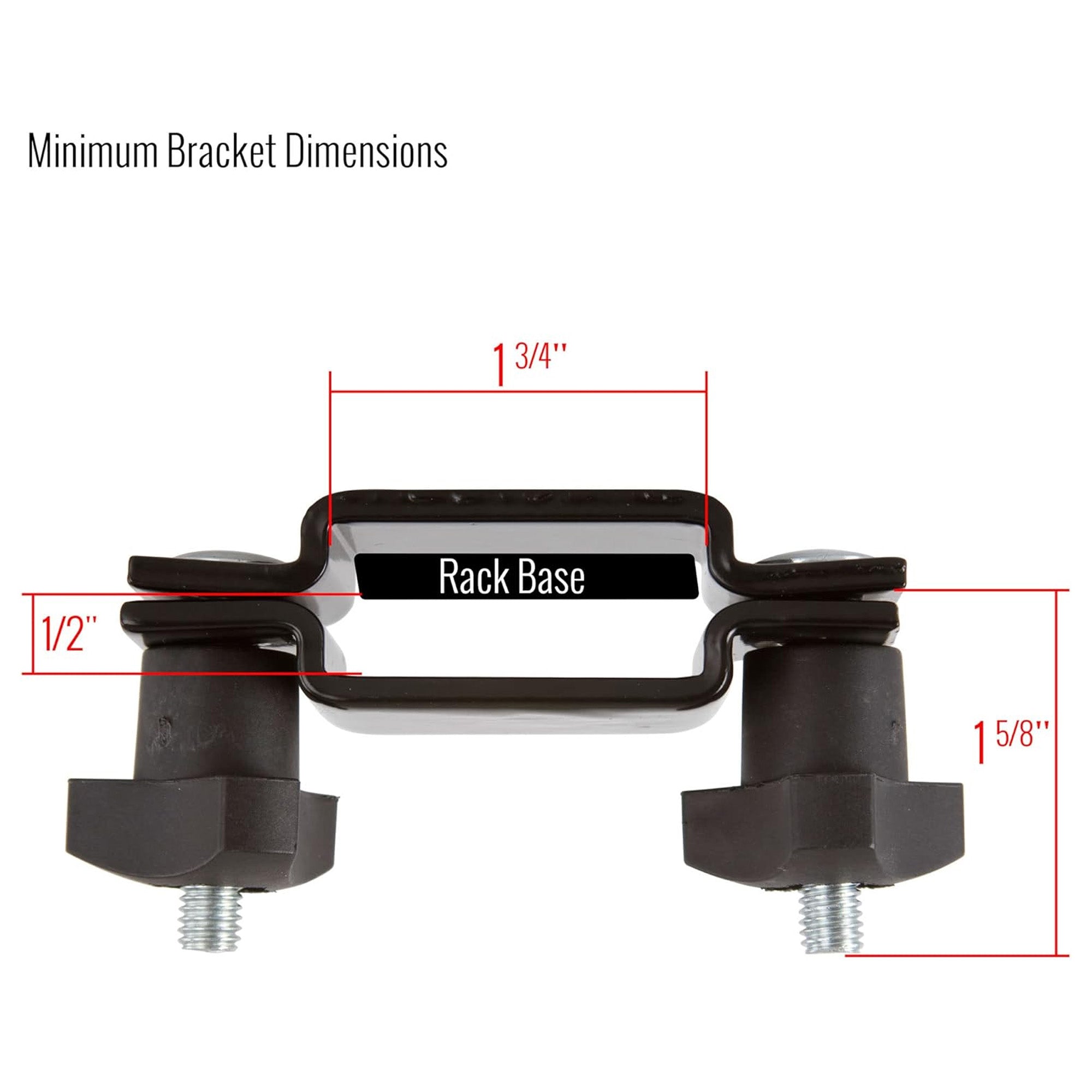 Elevate Outdoor V-Rack Single Kayak or Canoe Carrier Roof Rack with Support Bars - VMInnovations