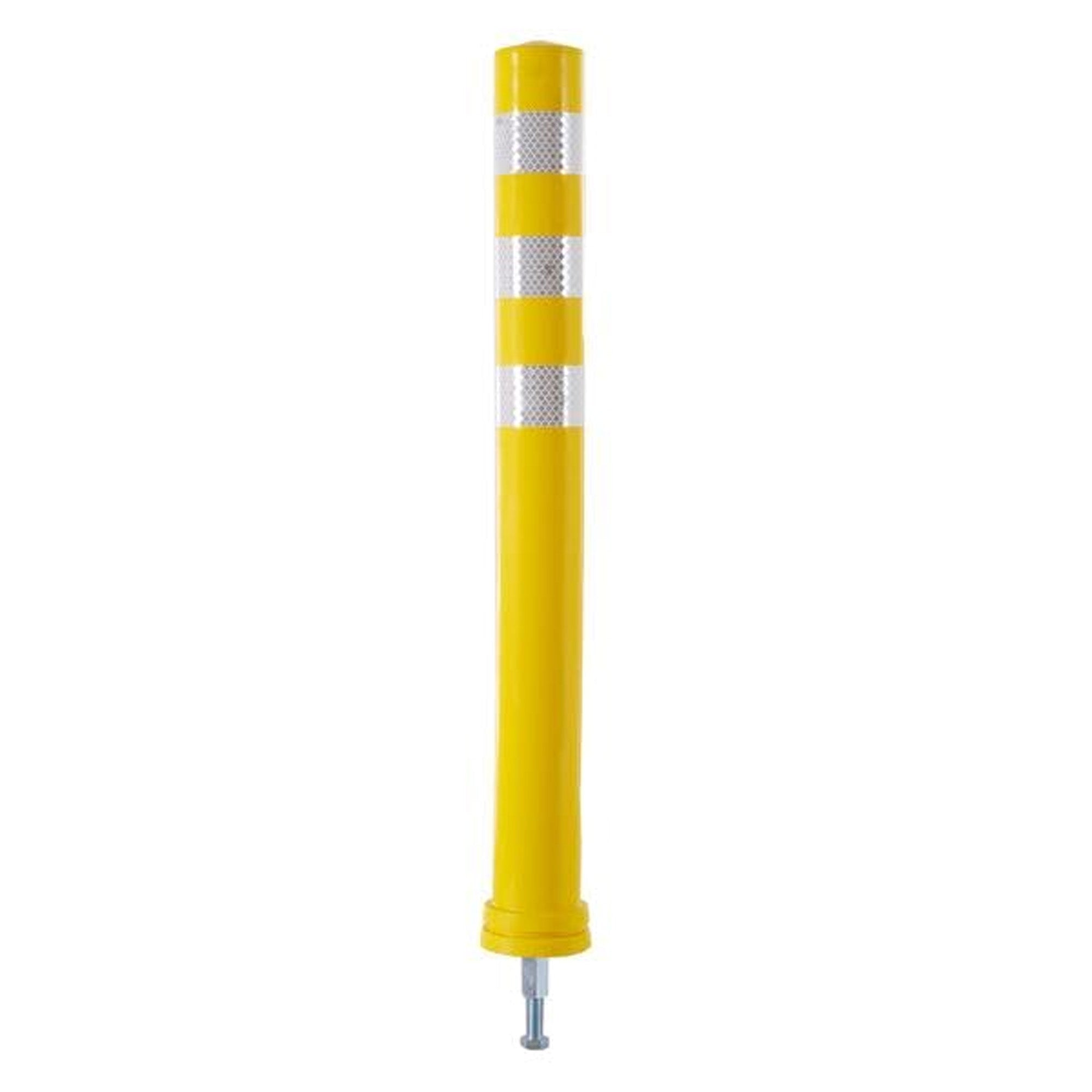 Removable Safety Bollard, 34.5 Inch Reflective Traffic Post for Safety(Open Box) - VMInnovations
