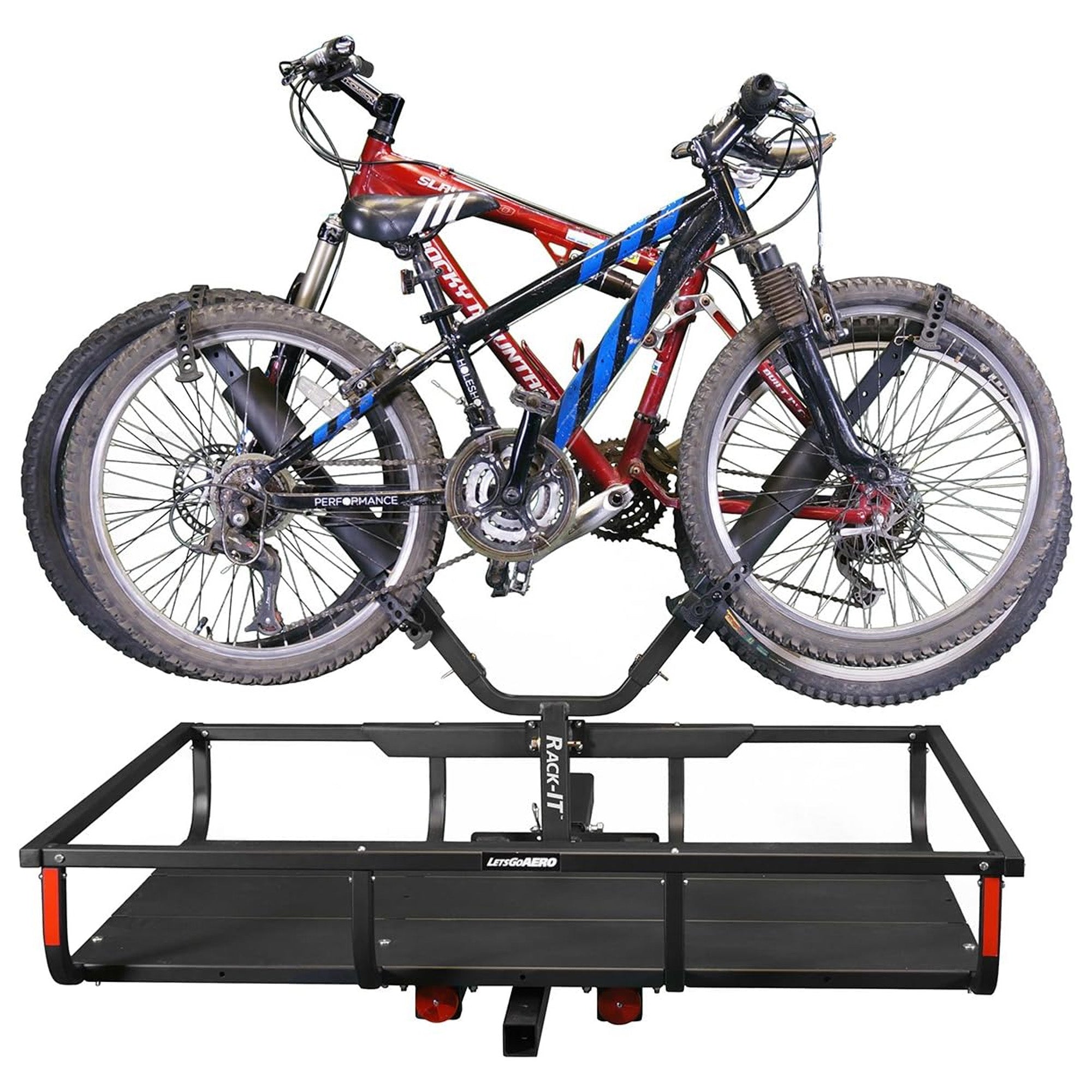 Let's Go Aero Rack-It 2 Bike Accessory Carrier, Metal Cargo Rack, 80 lb Capacity - VMInnovations