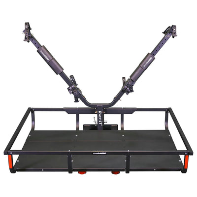 Let's Go Aero Rack-It 2 Bike Accessory Carrier, Metal Cargo Rack, 80 lb Capacity - VMInnovations