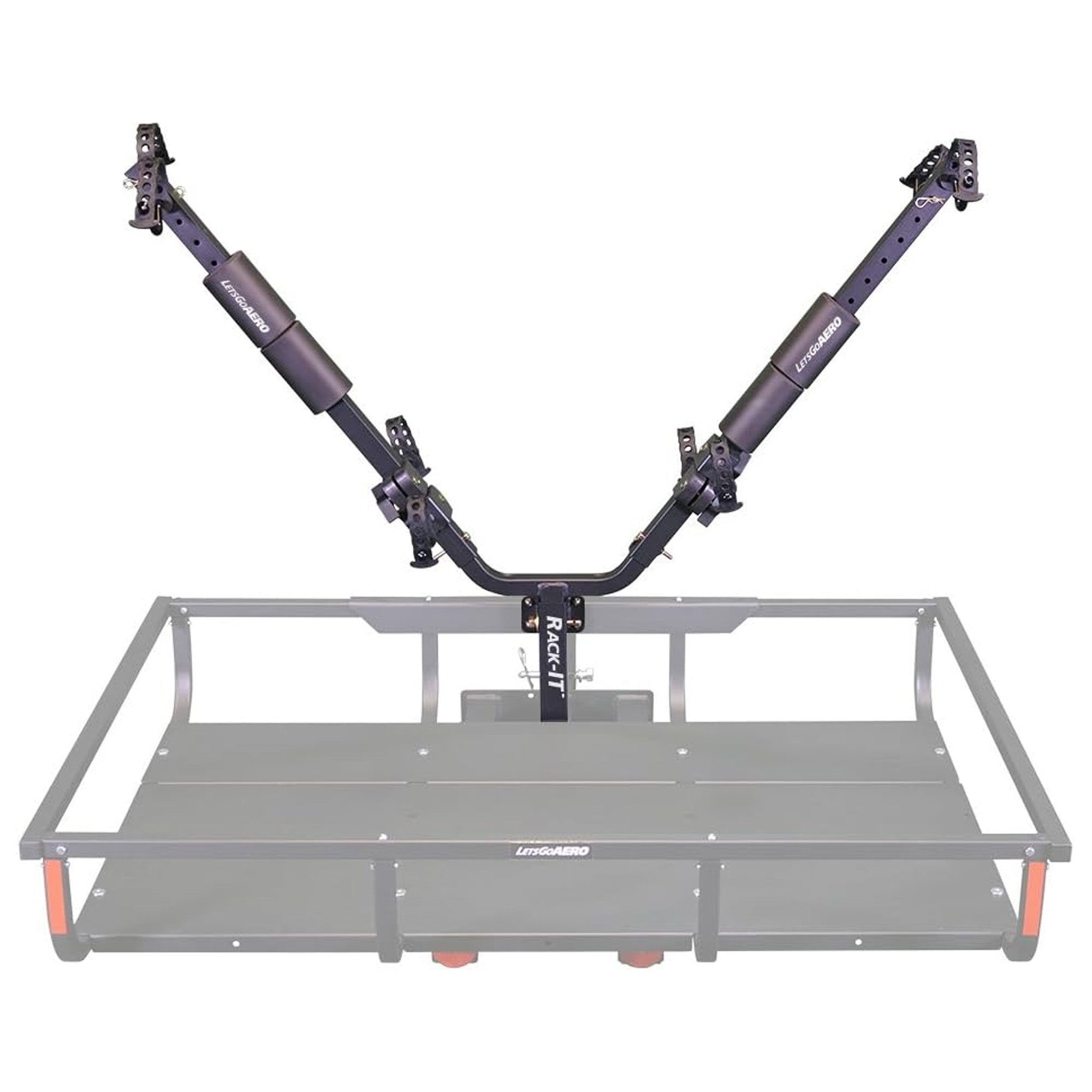 Let's Go Aero Rack-It 2 Bike Accessory Carrier, Metal Cargo Rack, 80 lb Capacity - VMInnovations