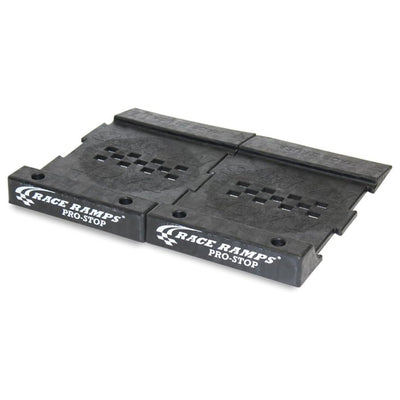 Race Ramps Pro Stop Parking Guide, Rubber Vehicle Stopper for Garage, Set of 2 - VMInnovations