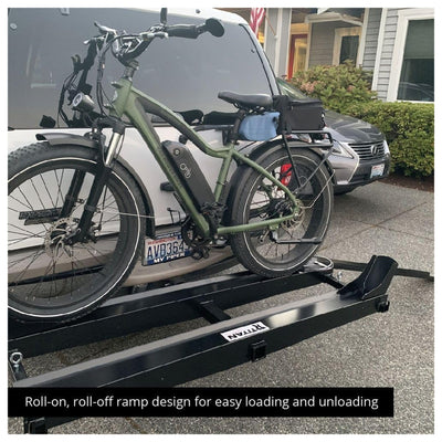 Titan Ramps Dual Motorcycle Carrier with Ramp Extension, 600 Pound Capacity - VMInnovations