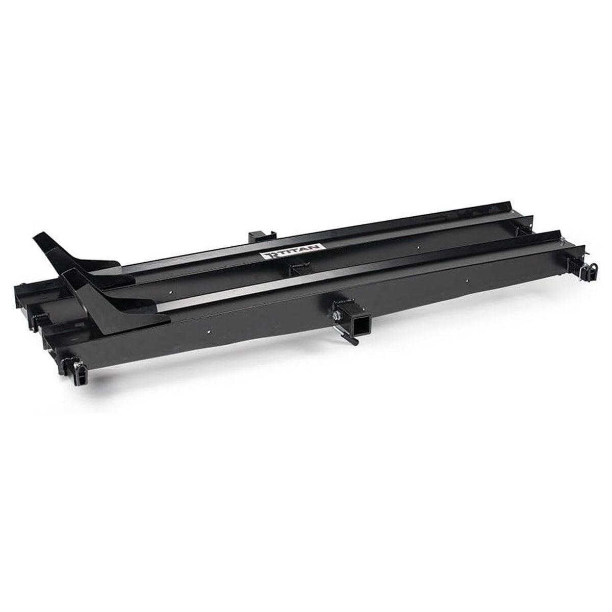 Titan Ramps Dual Motorcycle Carrier with Ramp Extension, 600 lbs Cap (Open Box)
