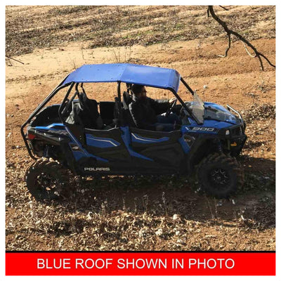 Titan Ramps Aluminum Roof Accessory for Polaris RZR 4-Door UTV Models, Black - VMInnovations