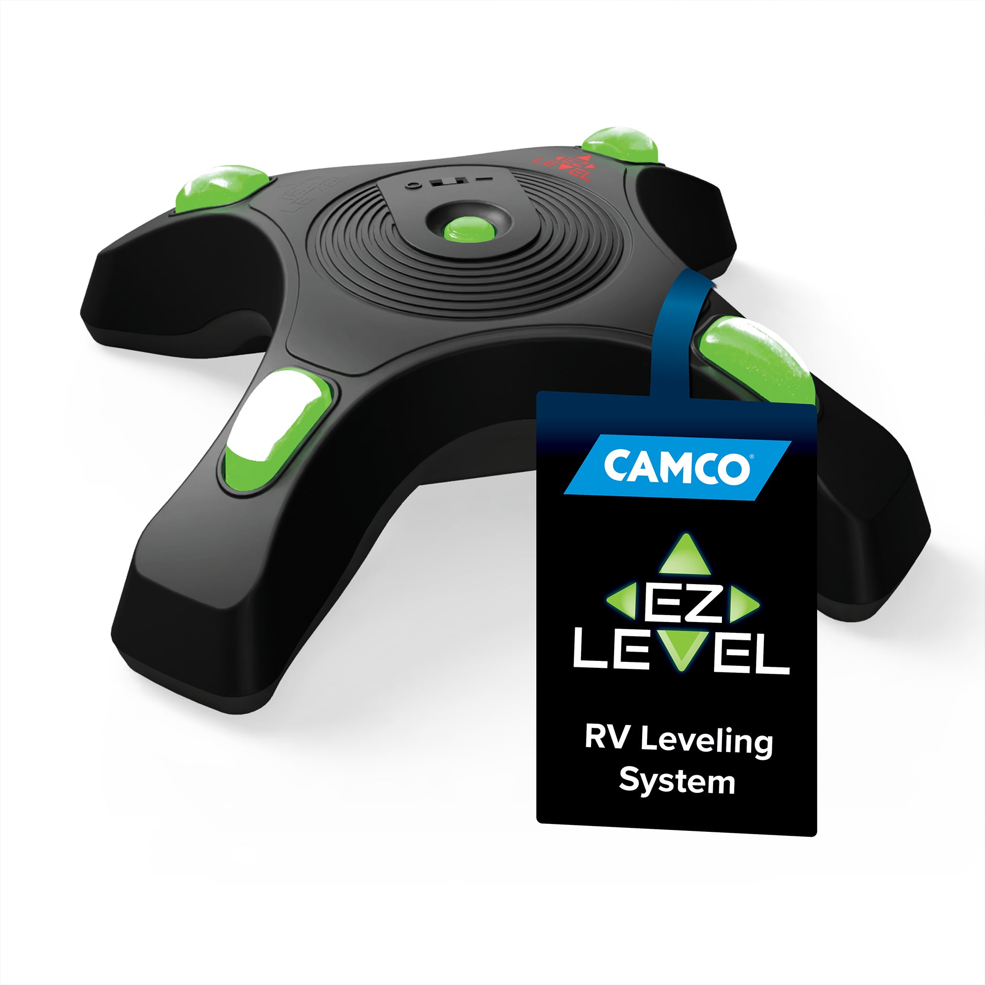 EZ Level RV Leveling System, Dual Axis Camper Level, LED Indicator Lights (Used)