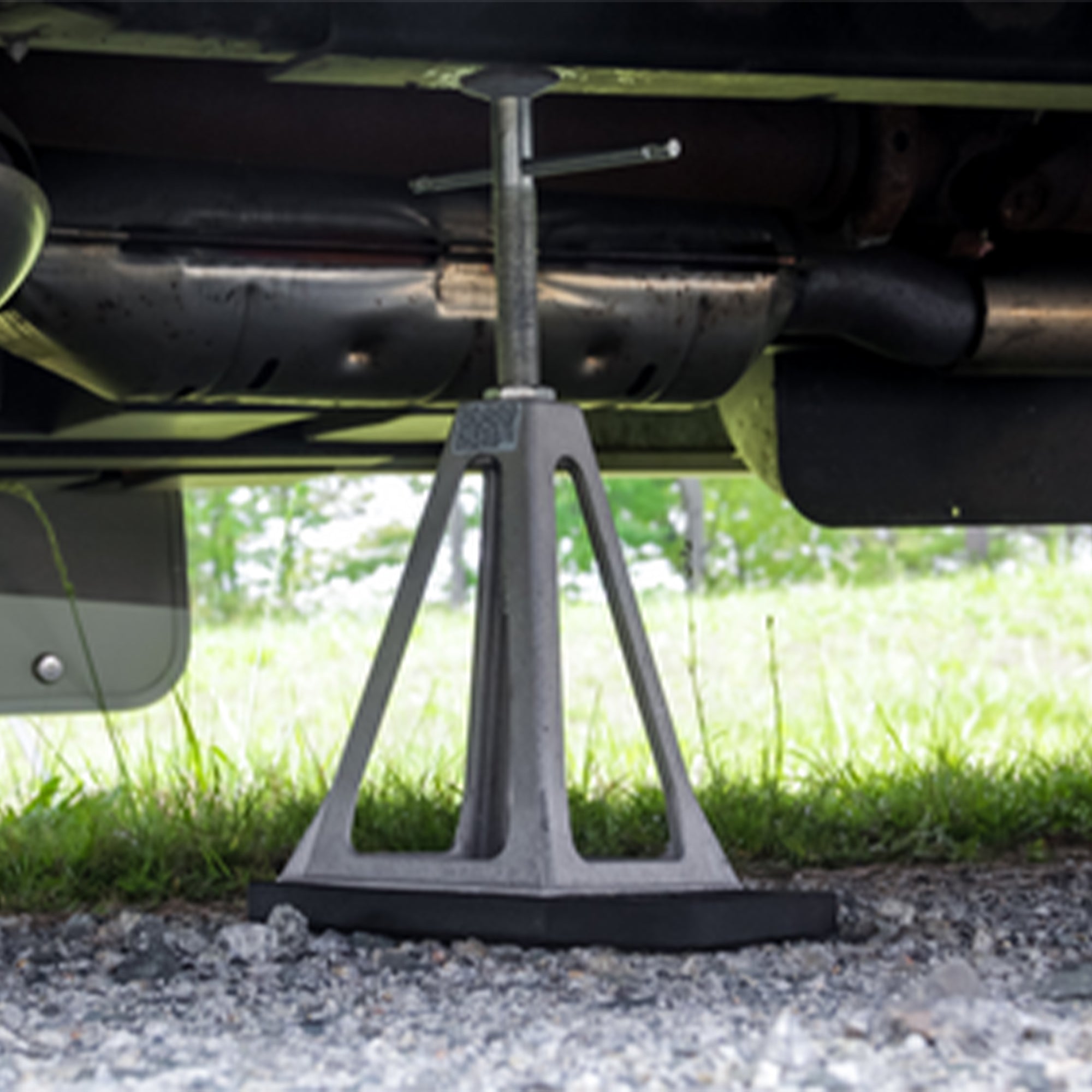 Camco RV Stabilizer Jack Flex Pads, Heavy Duty Rubber Leveling Pads, 4 Pack - VMInnovations