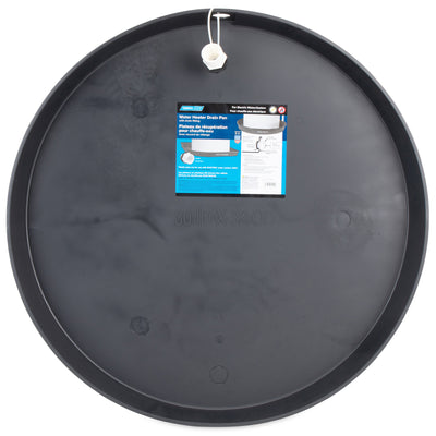 Camco Water Heater Drain Pan, 32-Inch OD Plastic Leak Catch Tray, 30-Inch ID - VMInnovations