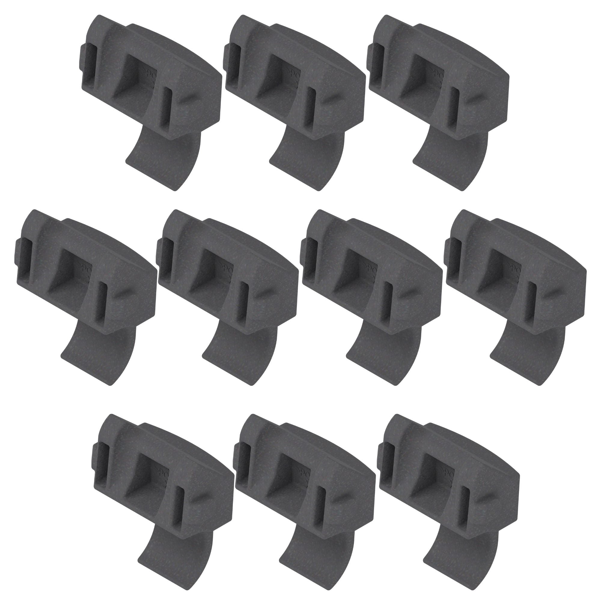Blum 86° Opening Angle Restriction Clip, 10 Pack of 10 Clips, Plastic, Deep Gray, Compatible with COMPACT BLUMOTION & COMPACT CLIP Hinges  (10 Pack)