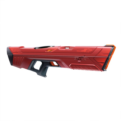 SPYRA Electric Water Blaster Outdoor Squirt Gun for Pool Games, Red (Open Box) - VMInnovations