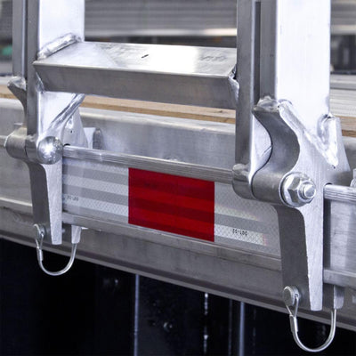 HD Ramps EZ Deck Step 72" Step Ladder for Trailer, 36" to 66" Deck Height - VMInnovations