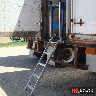 HD Ramps EZ Deck Step 60" Step Ladder for Box Trucks, 48" to 52" Deck Height - VMInnovations