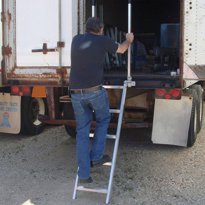HD Ramps EZ Deck Step 60" Step Ladder for Box Trucks, 48" to 52" Deck Height - VMInnovations