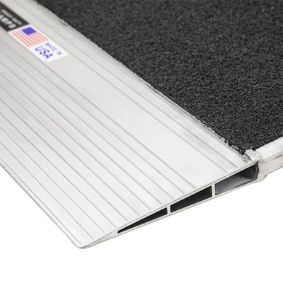 HD Ramps 60" x 63" Aluminum Container Ramp for 4.5" to 8" Lip, 12000 Lb Capacity - VMInnovations