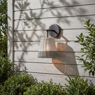 Mule 1-Light 12 Inch LED Wet-Rated Wall Light for Indoor/Outdoor, Matte Black
