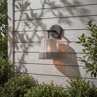 Mule 1-Light 12 Inch LED Wet-Rated Wall Light for Indoor/Outdoor, Matte Black