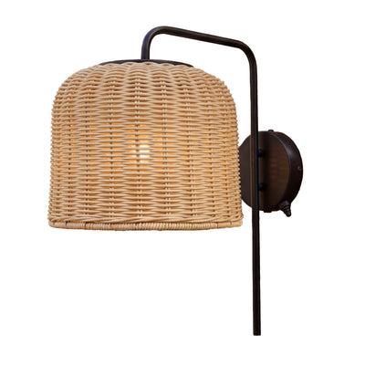 Mule 1-Light 16.5 Inch LED Wet-Rated Wall Light for Indoor/Outdoor, Matte Black