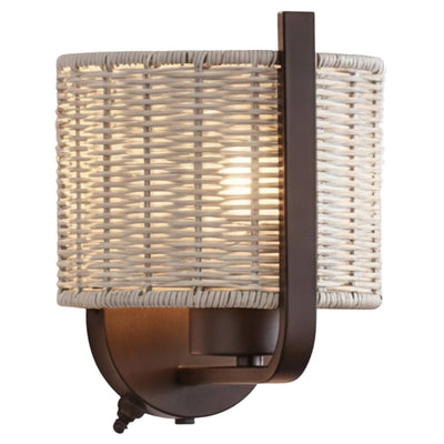 Mule 1-Light 8.75 Inch LED Wet-Rated Wall Light for Indoor/Outdoor, Matte Black - VMInnovations
