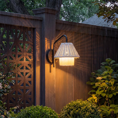 Mule 1-Light 9.5 Inch LED Wall Light for Outdoor & Exterior Walls, Matte Black - VMInnovations