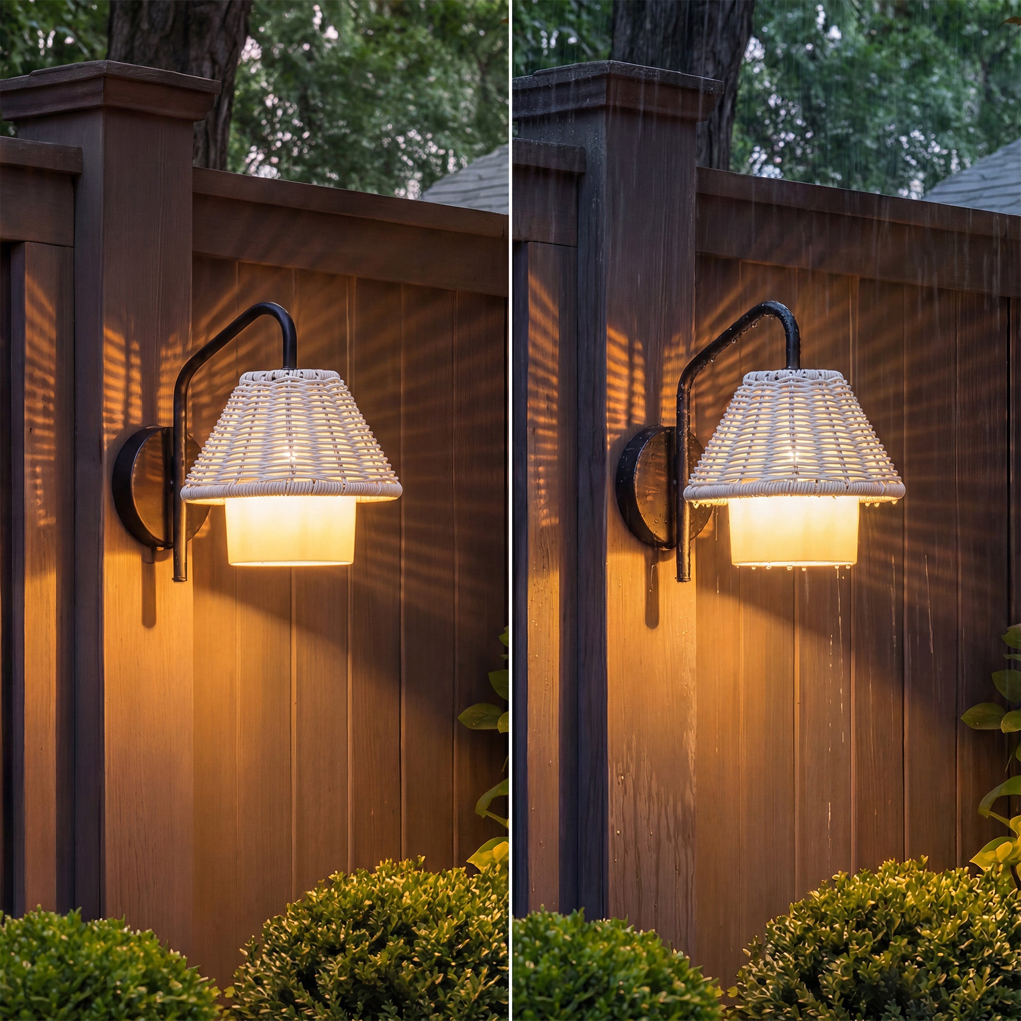 Mule 1-Light 9.5 Inch LED Wall Light for Outdoor & Exterior Walls, Matte Black - VMInnovations