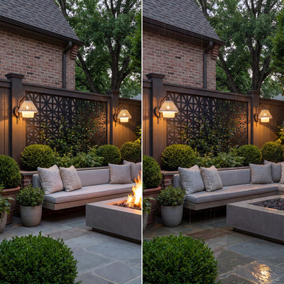 Mule 1-Light 9.5 Inch LED Wall Light for Outdoor & Exterior Walls, Matte Black - VMInnovations