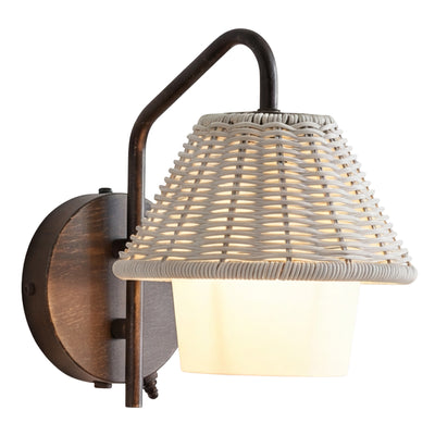Mule 1-Light 9.5 Inch LED Wall Light for Outdoor & Exterior Walls, Matte Black - VMInnovations