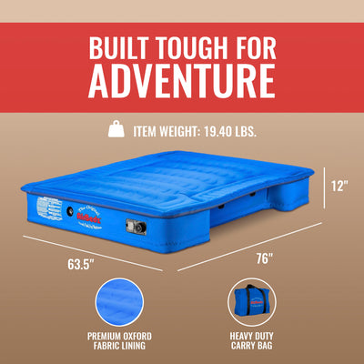 Pittman Outdoors Truck Bed Air Mattress with Pump for Standard Truck Beds, 6' (Open Box)