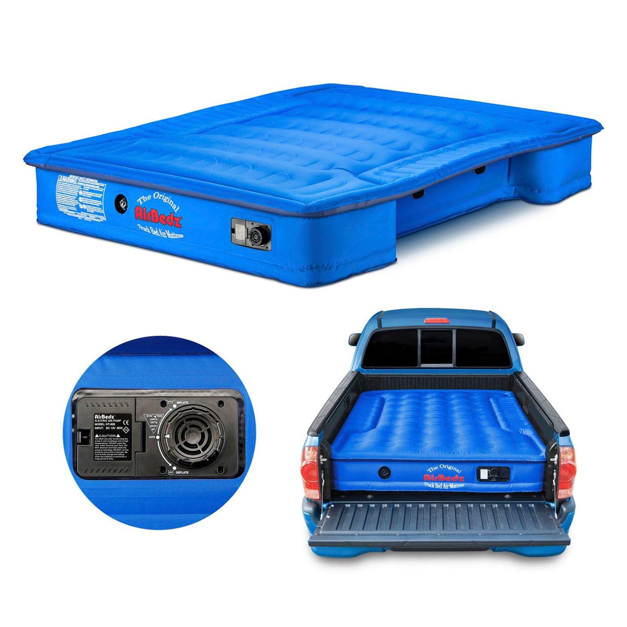 Pittman Outdoors Truck Bed Air Mattress W Pump for Standard Truck Beds(Open Box)
