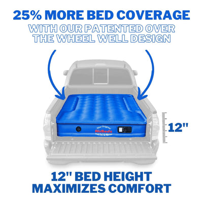 Pittman Outdoors Truck Bed Air Mattress with Pump for Short Truck Beds(Open Box)