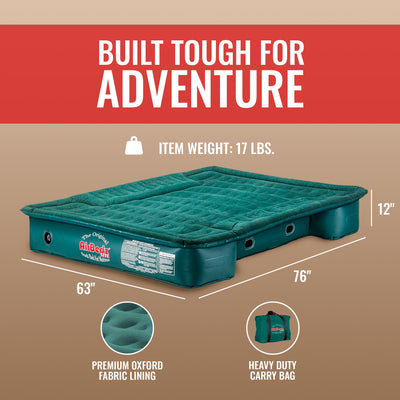 Pittman Outdoors Lightweight Truck Airbed & Pump for Full-Size Standard Beds, 6' - VMInnovations