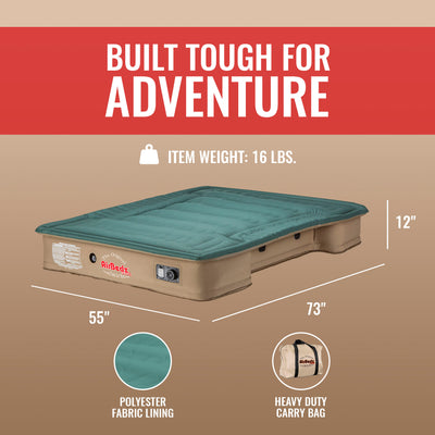 Pittman Outdoors Truck Bed Air Mattress w/Pump for Standard Truck Beds(Open Box)
