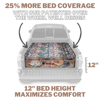 Pittman Outdoors Truck Bed Air Mattress with Pump for Standard Truck Beds, 6' - VMInnovations
