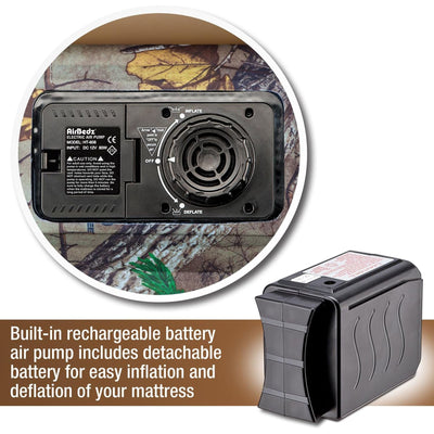 Pittman Outdoors Truck Bed Air Mattress with Pump for Standard Truck Beds, 6' - VMInnovations