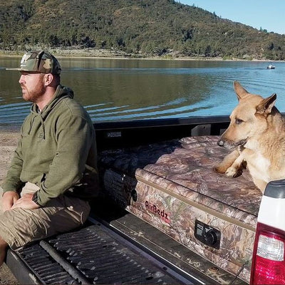 Pittman Outdoors Truck Bed Air Mattress with Pump for Standard Truck Beds, 6' - VMInnovations