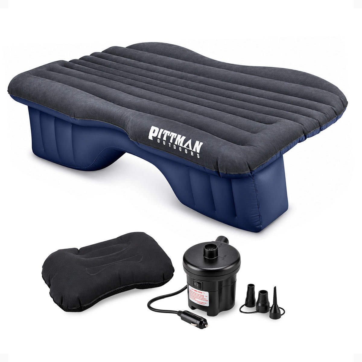 Pittman Outdoors Backseat Air Mattress, 55” Airbed for Mid-Size Vehicles, (Used) - VMInnovations