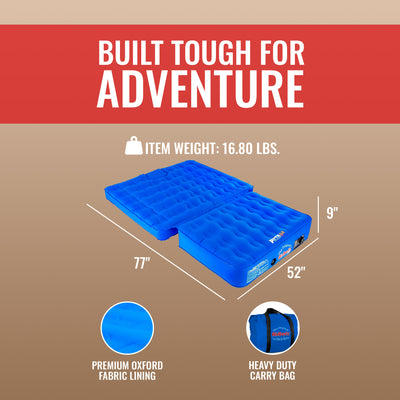 Pittman Outdoors Air Mattress w Built-In Pump, Inflatable for Ford Bronco (Used)