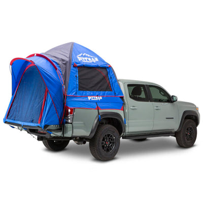 Pittman Outdoors Truck Bed Tent, Mid-Size Pickup Bed Tent w/ Rainfly for Camping - VMInnovations