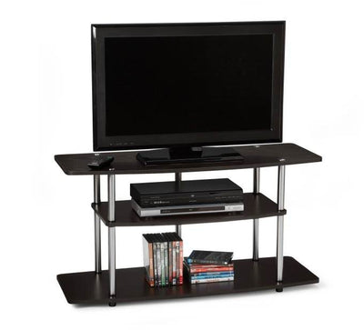 Convenience Concepts 42" Wood 3-Tier LCD TV Stand - Espresso - Open Box