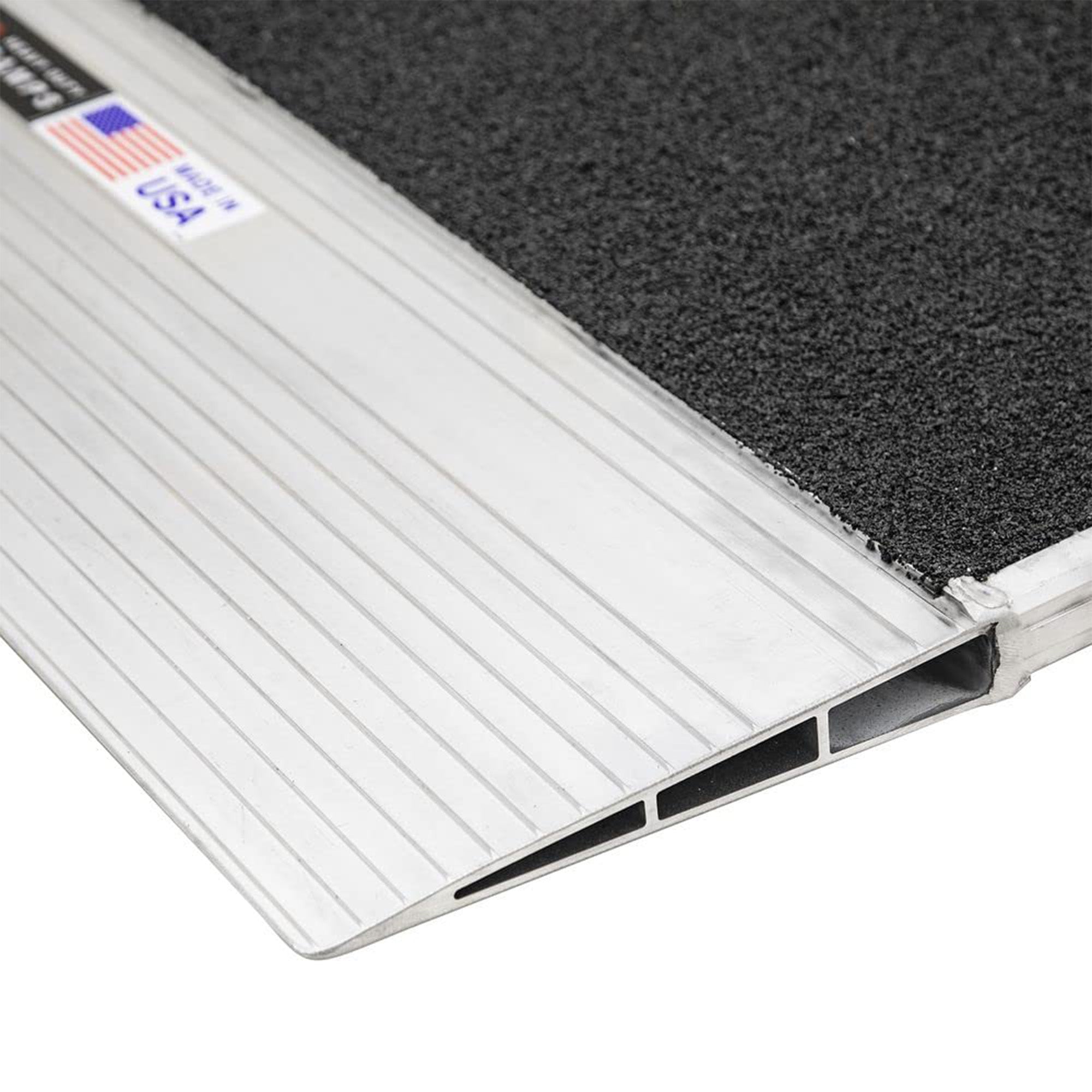 HD Ramps 36 x 36 Inch Aluminum Container Ramp for 6 Inch Lip, 8000 Lb Capacity - VMInnovations