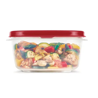 Rubbermaid Easy Find Lids 5.5 Cup & 8.5 Cup Food Storage Containers, Value Pack