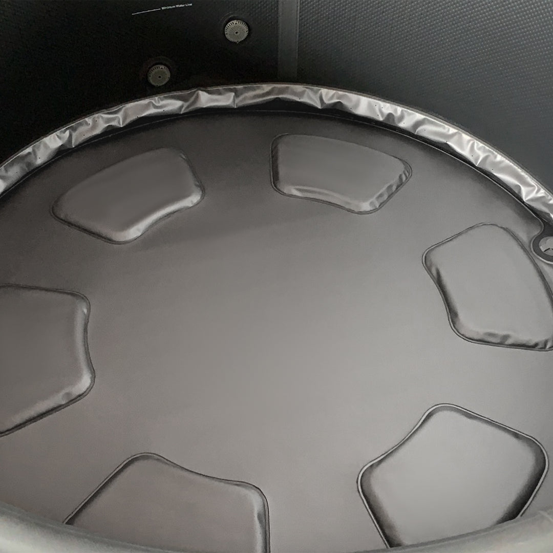MSpa Mono 6-Person Round Inflatable Bubble Spa, Thermal Cover, Energy-Efficient - VMInnovations