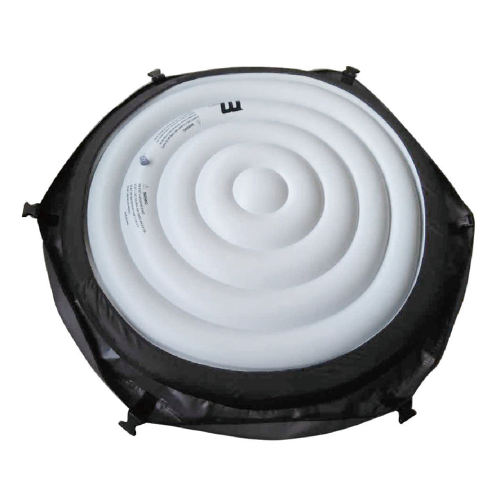 MSpa Mono 6-Person Round Inflatable Bubble Spa, Thermal Cover, Energy-Efficient - VMInnovations