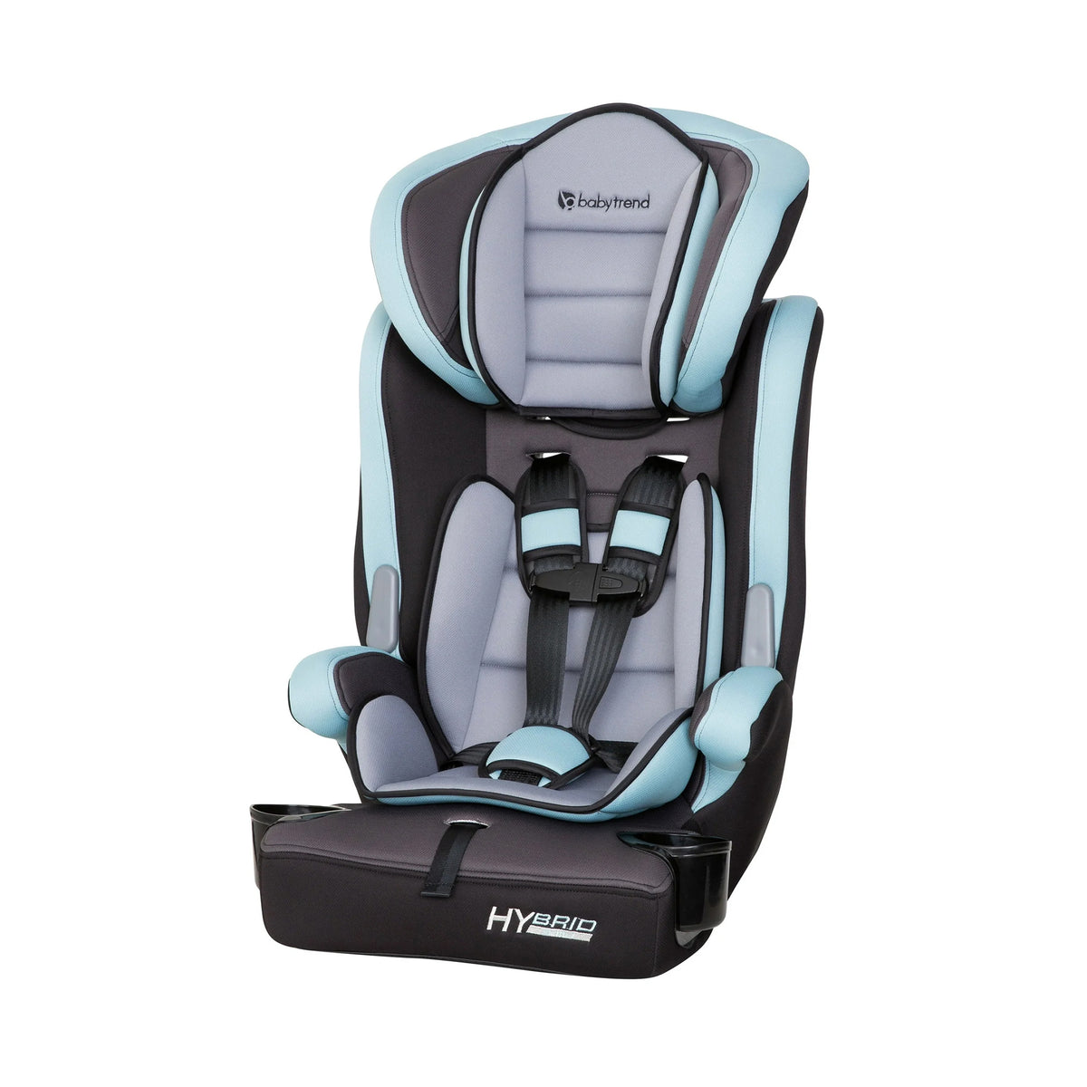 Baby Trend Hybrid 3-in-1 Booster Car Seat with 5-Point Safety Harness, Blue