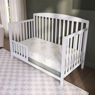Dream on Me Twilight 5″ 88 Coil Innerspring Crib And Toddler Mattress