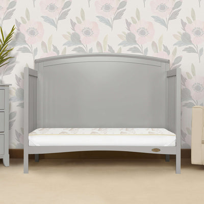 Dream on Me Holly 5 Inch Crib Mattress 52x28, Waterproof, White and Brown (Used)