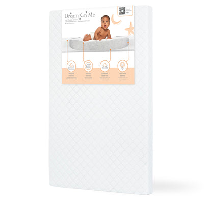 Dream on Me Holly 3 inch Fiber Portable/Mini Crib Mattress