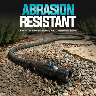 Aqua Joe FiberJacket Garden Hose, Kink-Resistant, 50' x 5/8" Diameter - VMInnovations